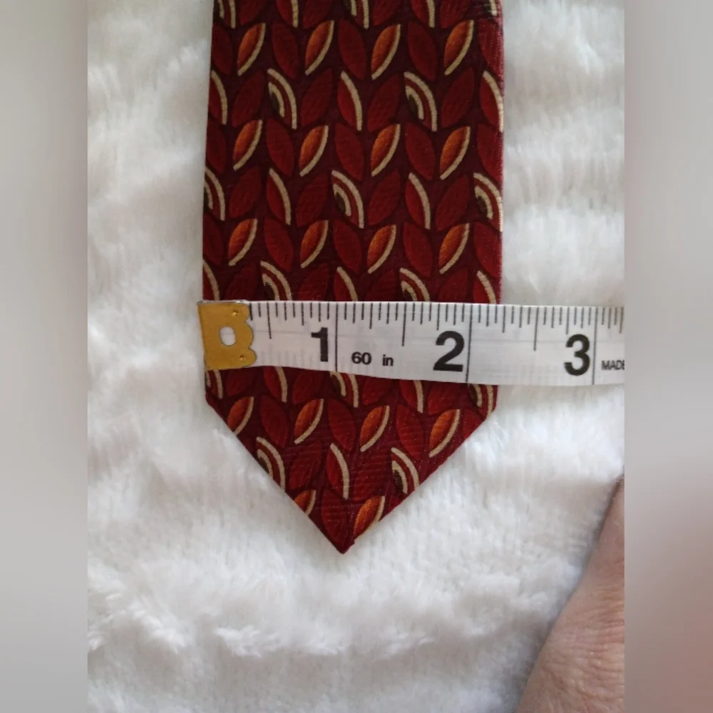 Red Boy's Clip On Tie Set